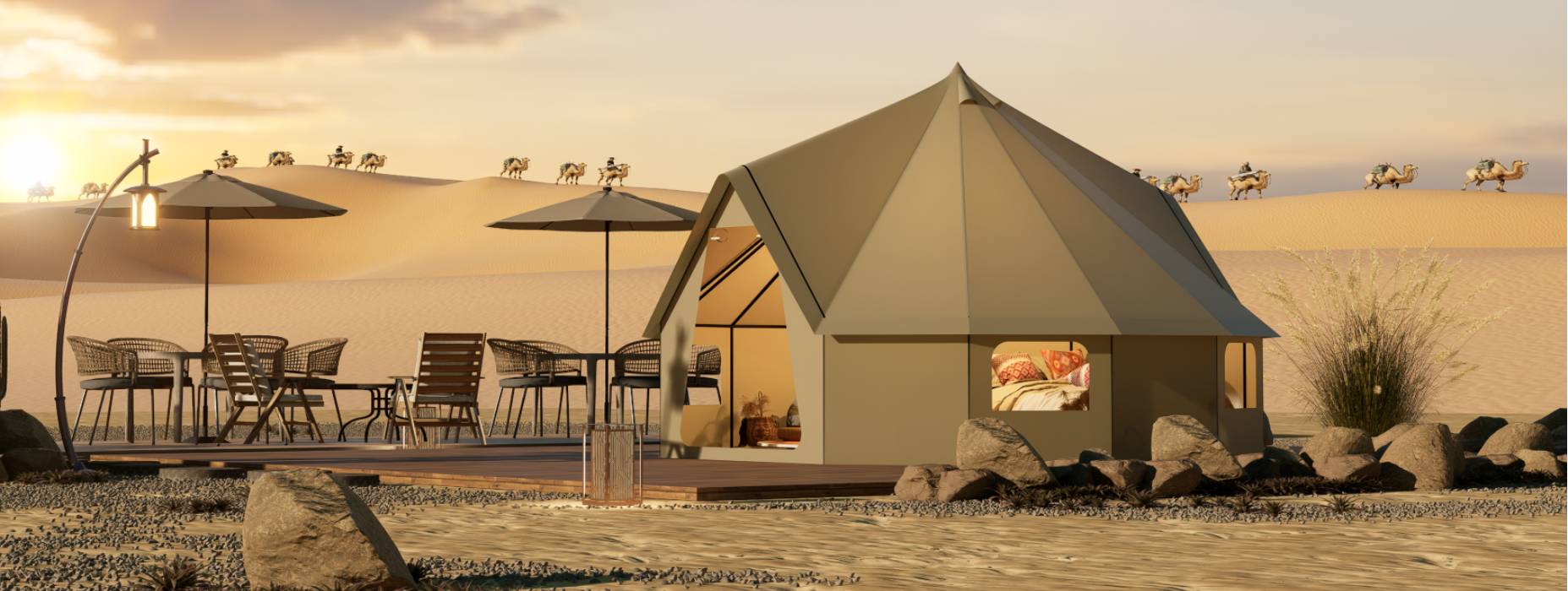 永定县露营酒店帐篷产品